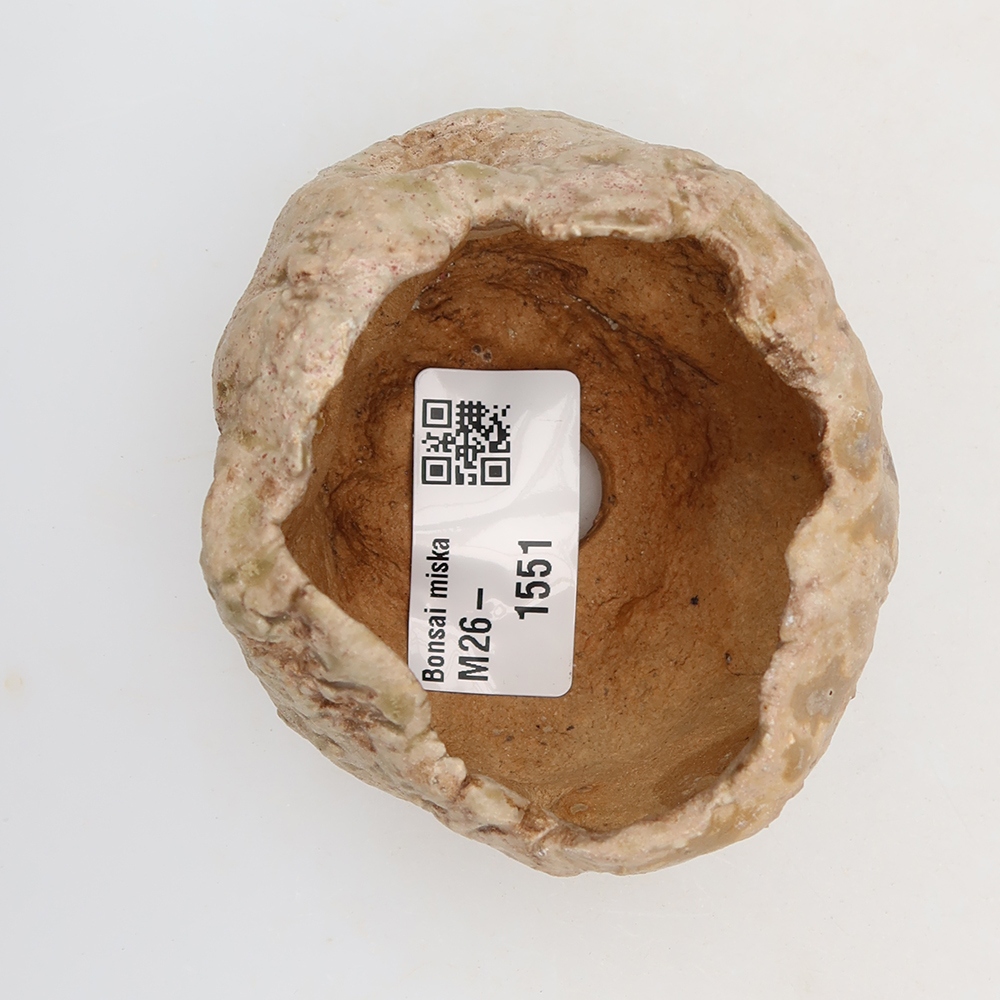 Ceramic Eggshell, 5.5 x 5 x 5.5 cm, beige-brown