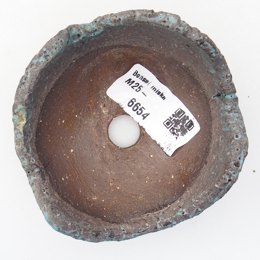 Ceramic Shell 9 x 9 x 5,5 cm , colour blue