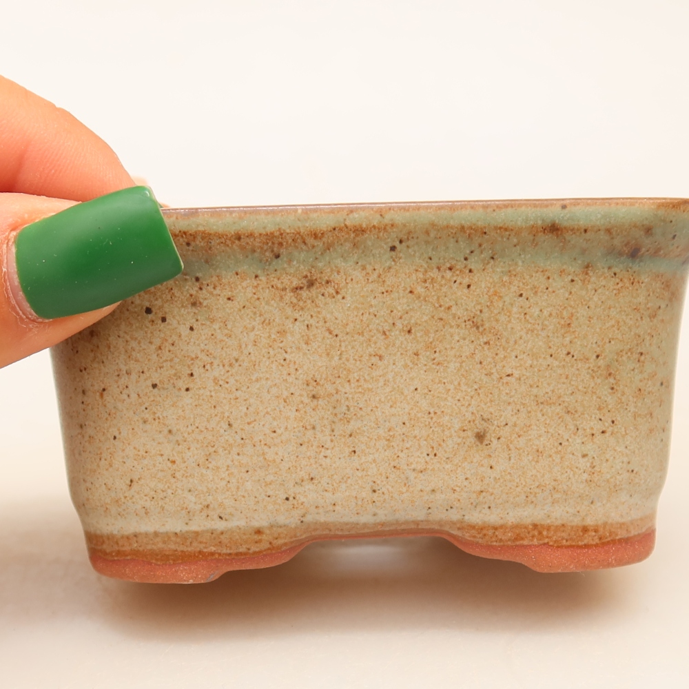 Ceramic Bowl, 9 x 6.5 x 4.5 cm, beige