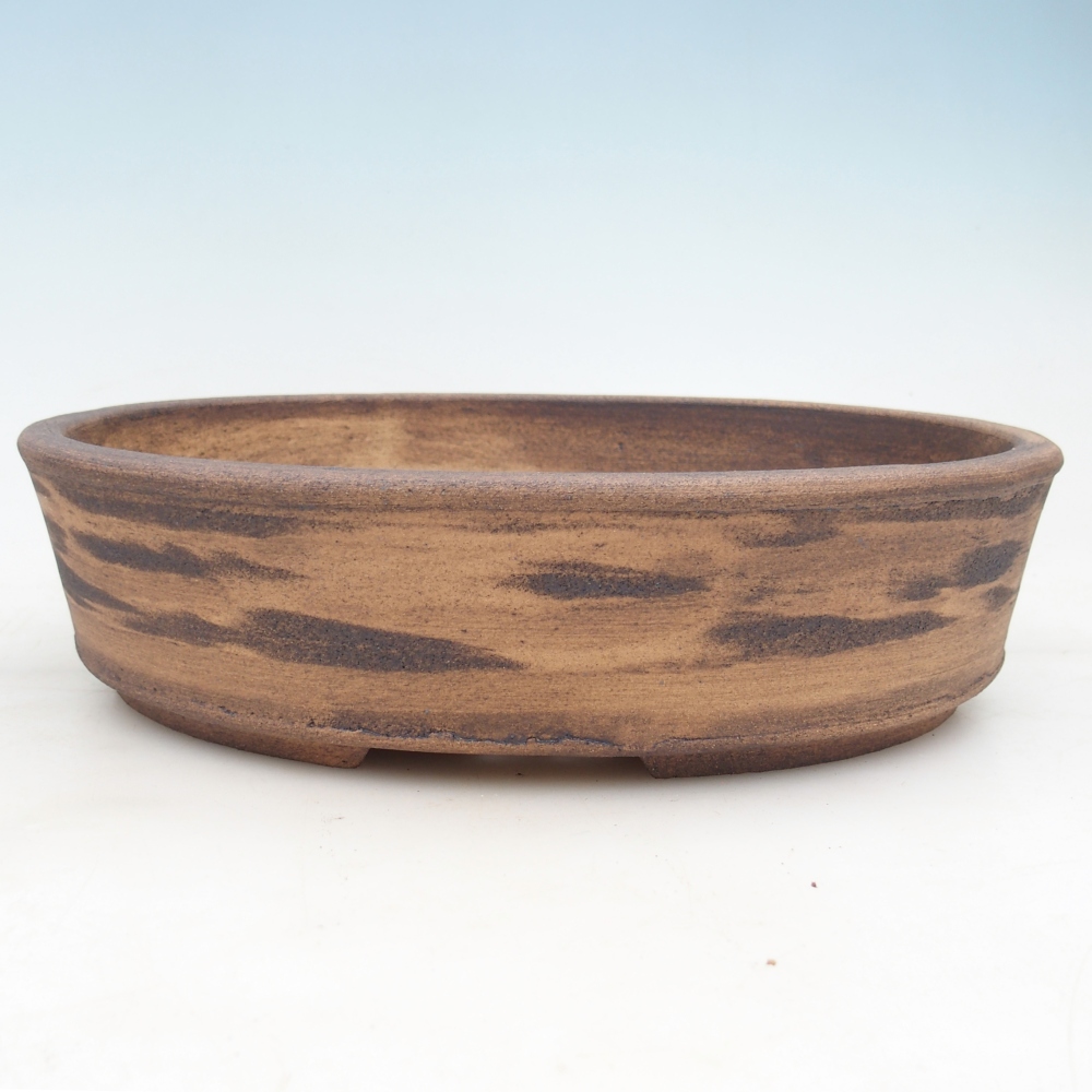 Bonsai bowl 28,5 x 22,5 x 7 cm , colour brown
