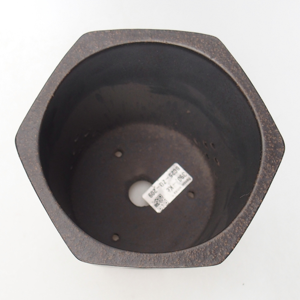 Bowl 14,5 x 13 x 16,5 cm brown ochre