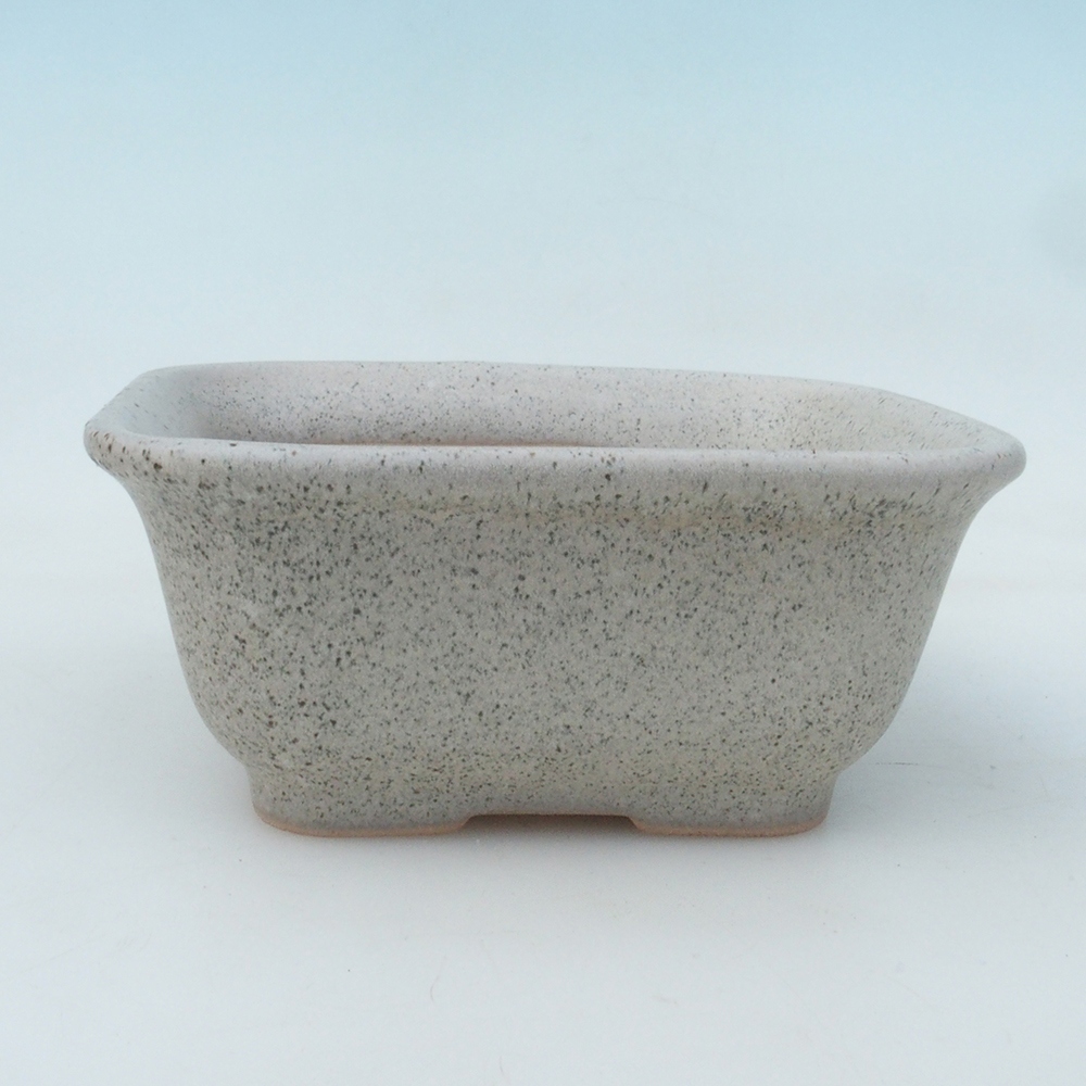 Bonsai bowl + saucer H01 - 12x9x5 cm