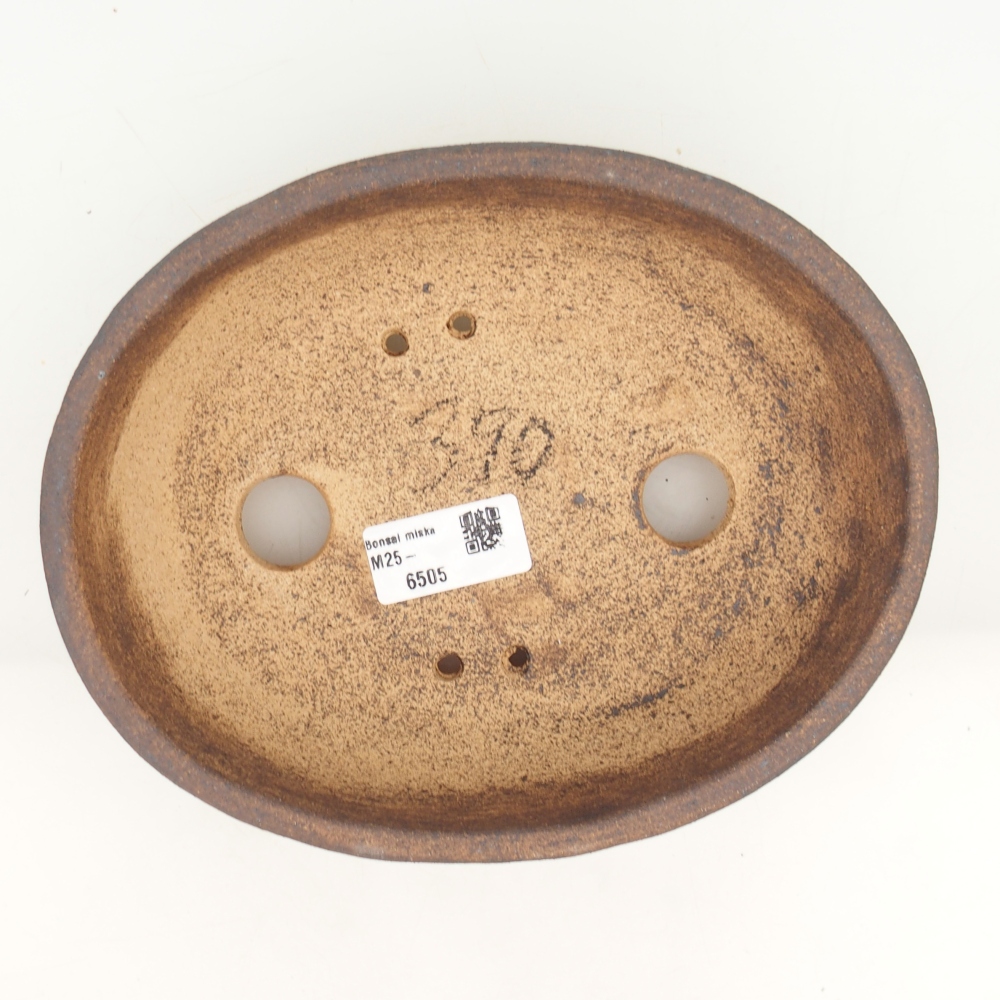 Bonsai bowl 20 x 16 x 6 cm , colour brown
