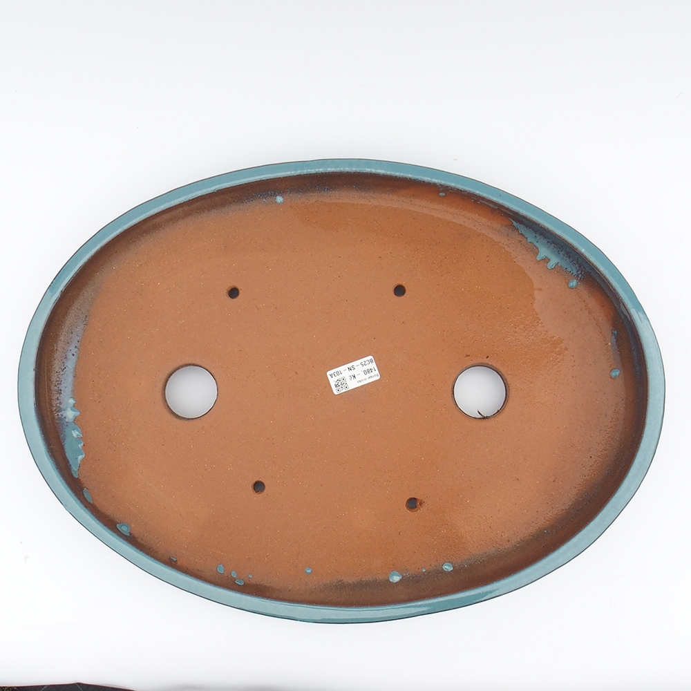 Bowl 51 x 37 x 6,5 cm blue