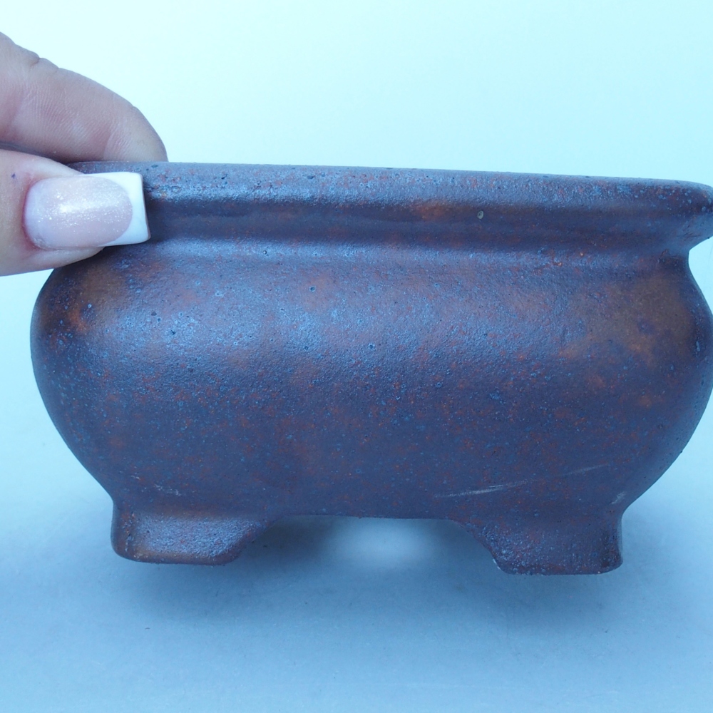 Bowl 12,5 x 12,5 x 7 cm brown