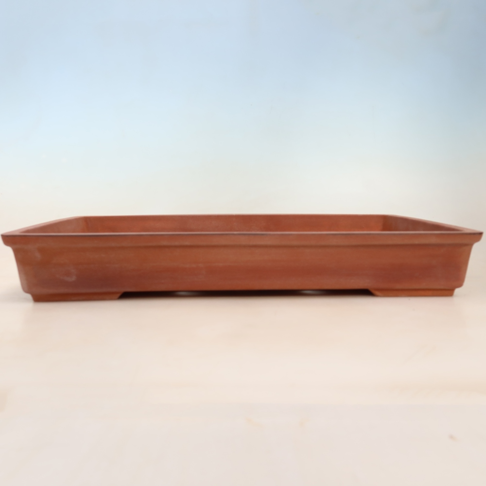 Ceramic Bowl  45 x 29 x 6.5 cm, brick red - IN-STORE PICKUP ONLY or pallet shipping