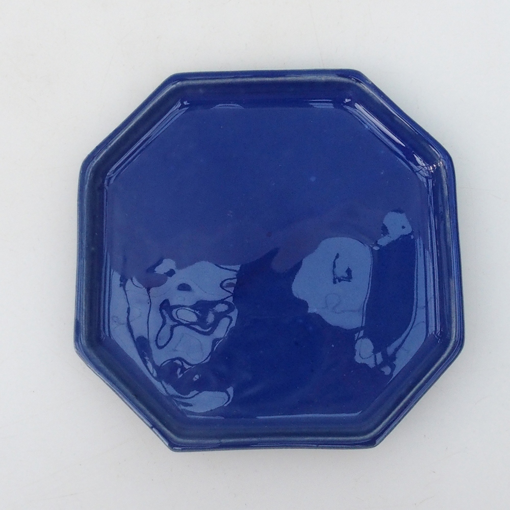 Bonsai bowl + saucer H01 - 12x9x5 cm