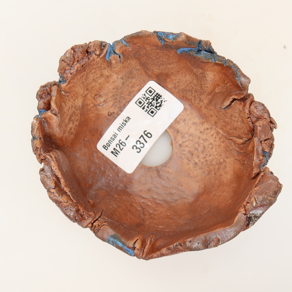 Ceramic Shell 9 x 9 x 5,5 cm , colour blue
