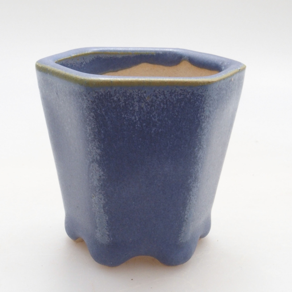 Mini bonsai bowl 5 x 4,5 x 5 cm, color blue