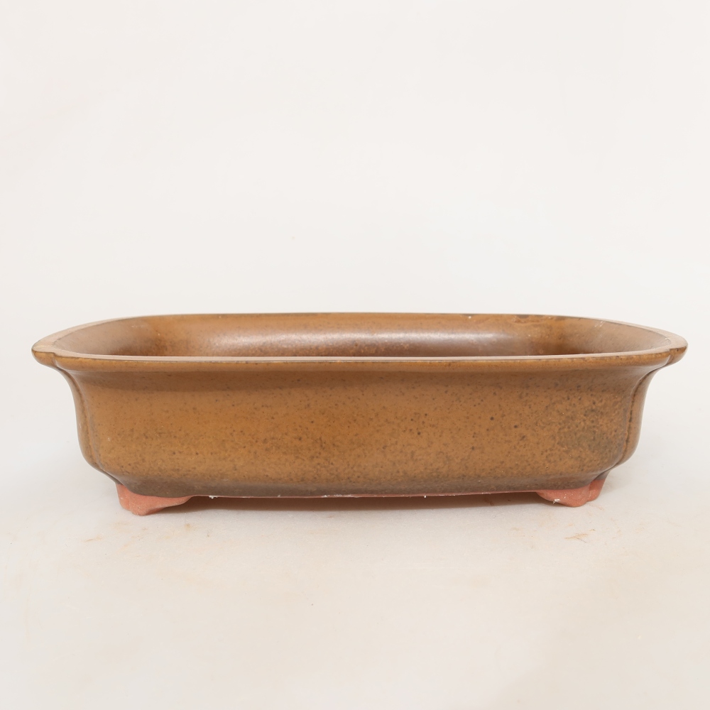 Ceramic Bowl, 24 x 17 x 6 cm, brown