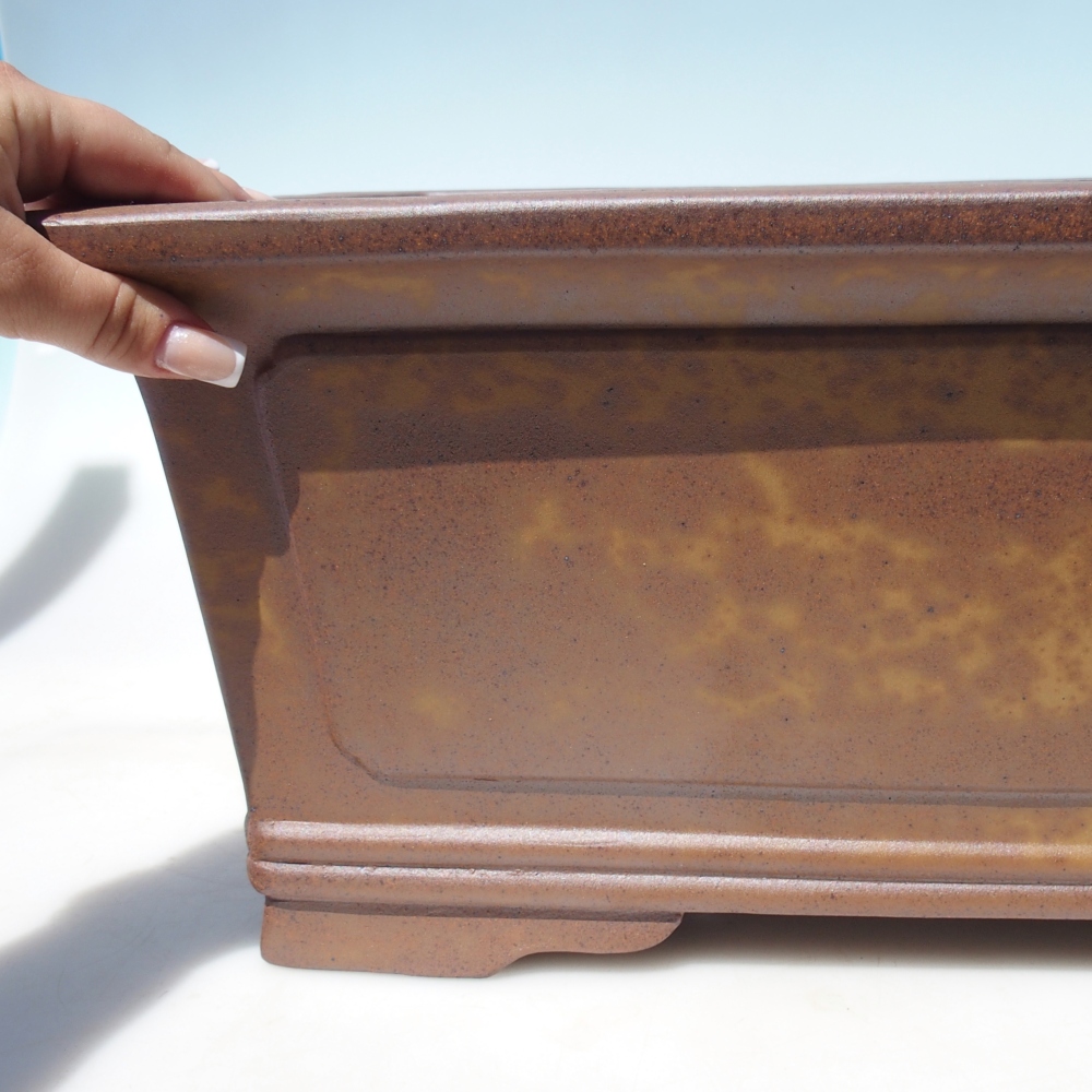 Bowl 51,5 x 37 x 20 cm brown - PERSONAL COLLECTION OR PALLET TRANSPORT ONLY