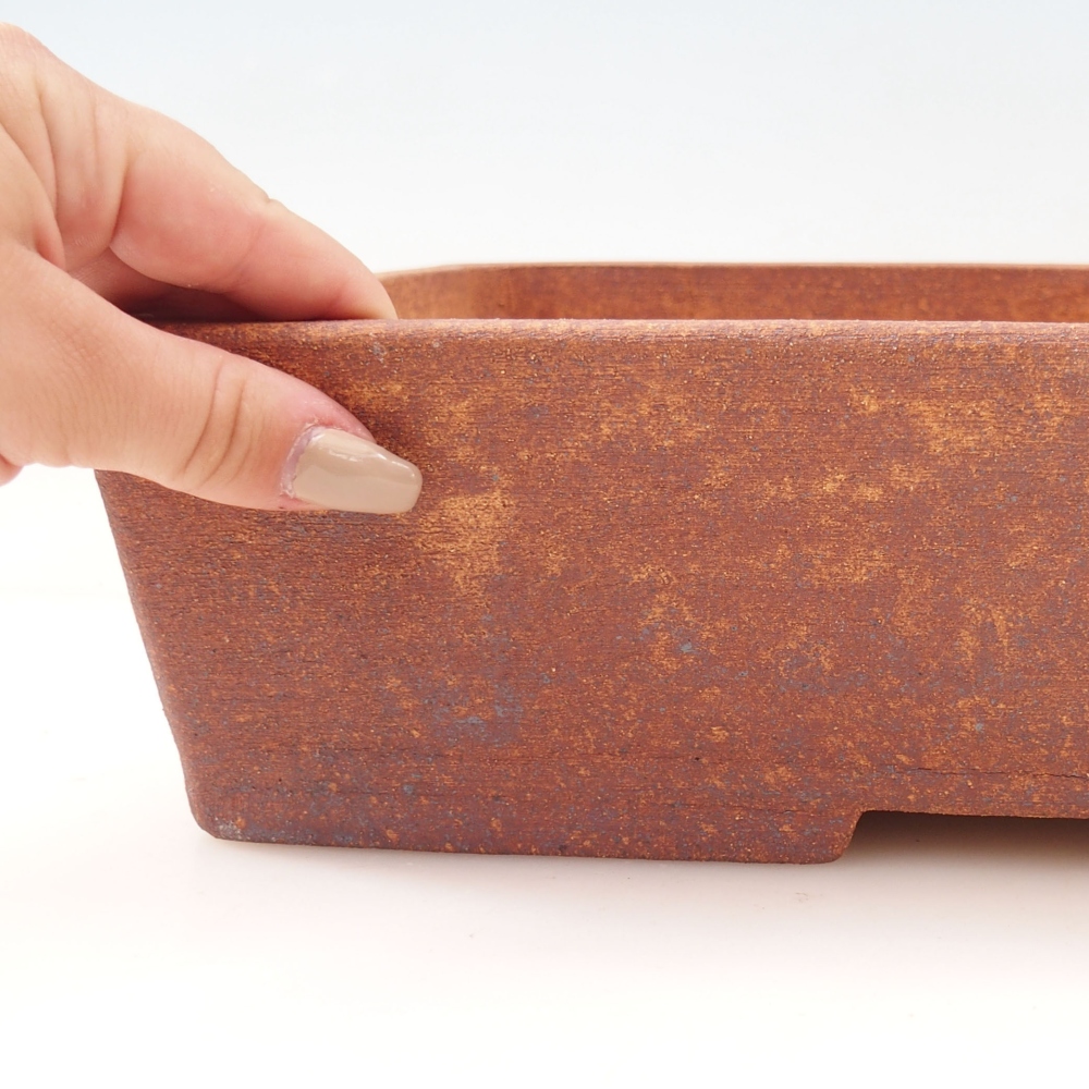 Bonsai bowl 34,5 x 27 x 8,5 cm , colour brown