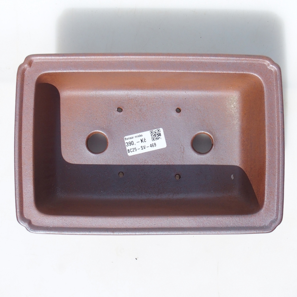 Bowl 24,5 x 16,5 x 8 cm brown