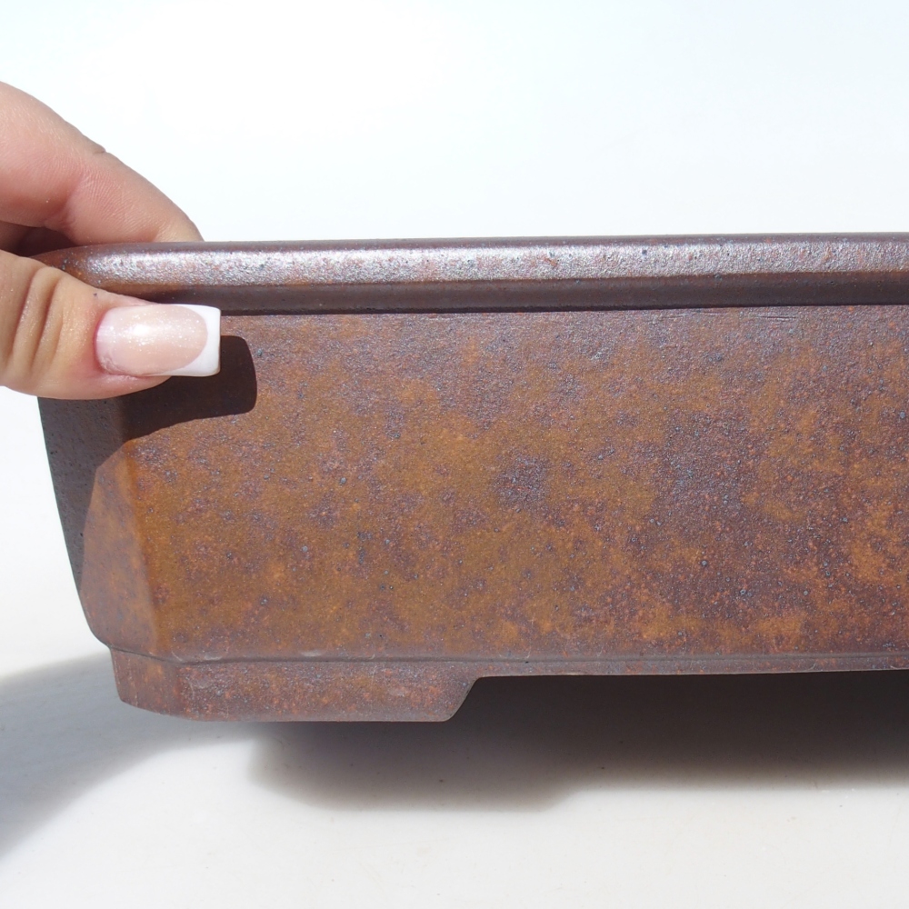 Bowl 27 x 19,5 x 8 cm brown