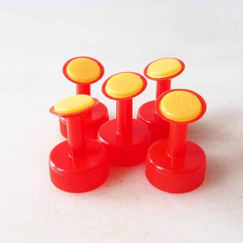 Bonsai watering can for PET bottle 5pcs watering can red
