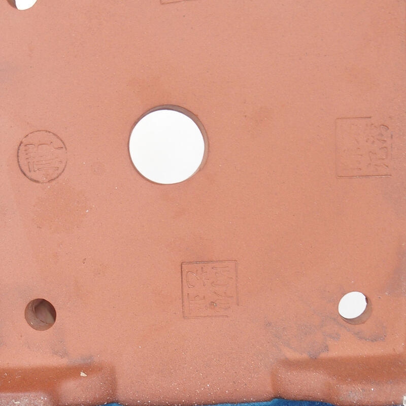 Bonsai bowl 16 x 16 x 9.5 cm, color brown