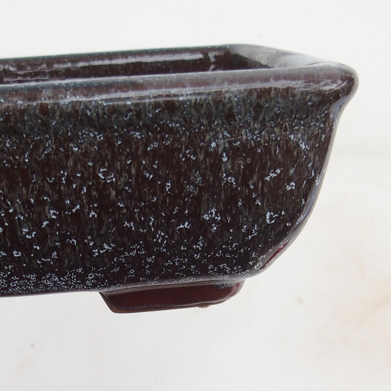 Bonsai bowl 17.5 x 13 x 5.5 cm, color gray