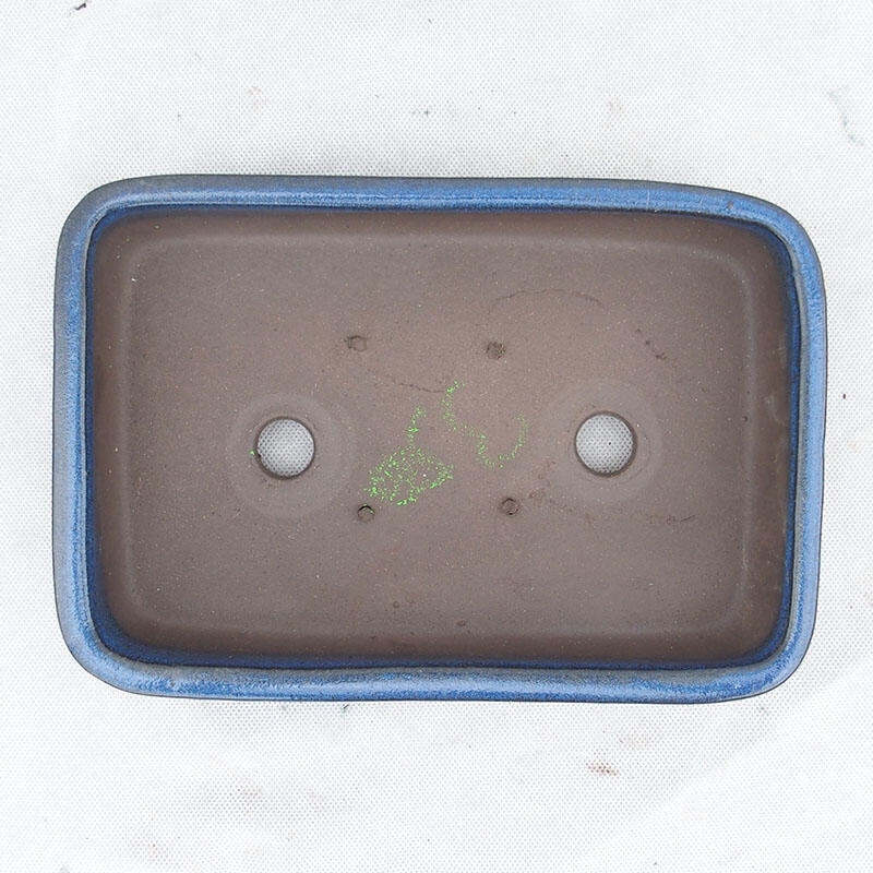 Bonsai bowl 25 x 17 x 5 cm, color blue