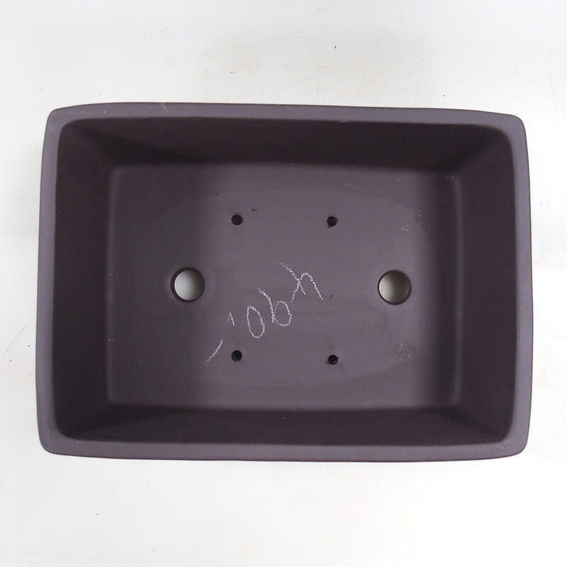 Bonsai bowl 26 x 19 x 9.5 cm, color brown