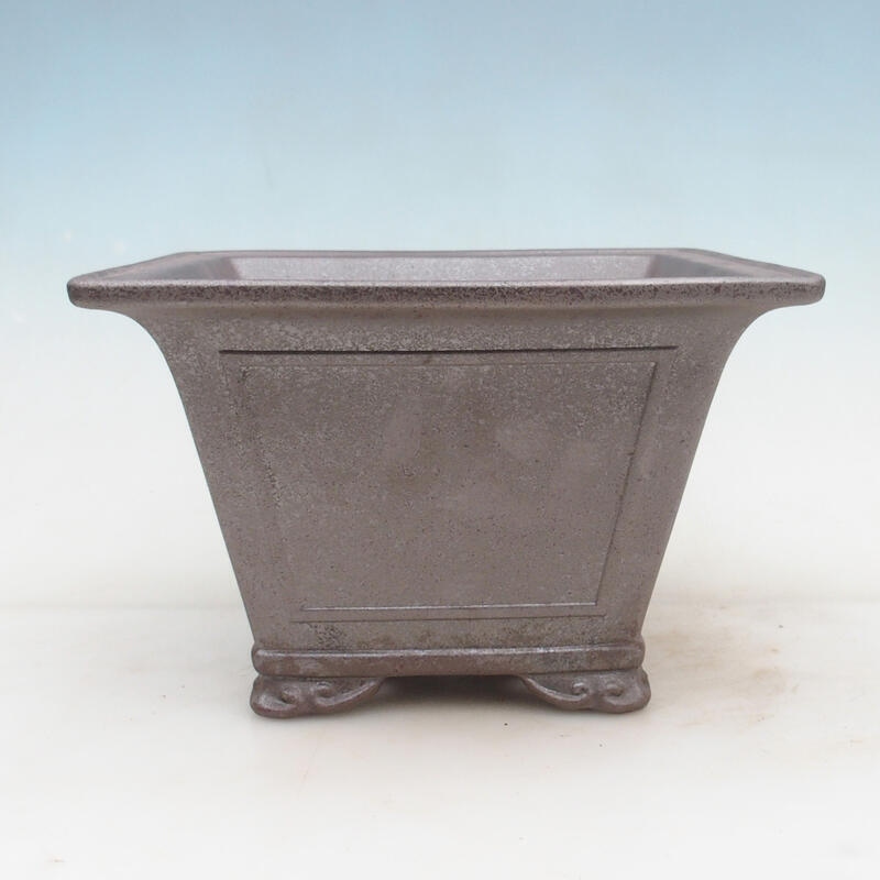 Bonsai bowl 26 x 26 x 17 cm, natural color