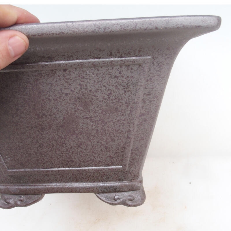 Bonsai bowl 26 x 26 x 17 cm, natural color