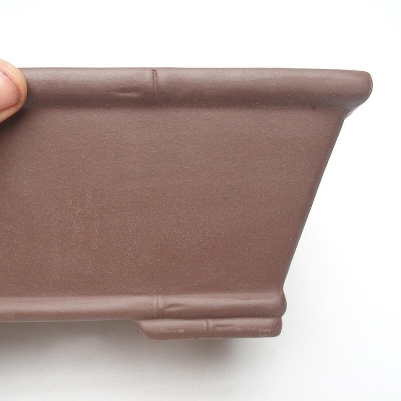 Bonsai bowl 29 x 19 x 11 cm, color brown