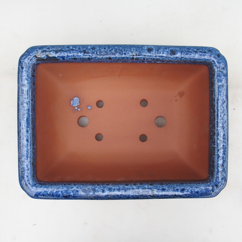 Bonsai bowl 31 x 23 x 12 cm, color blue
