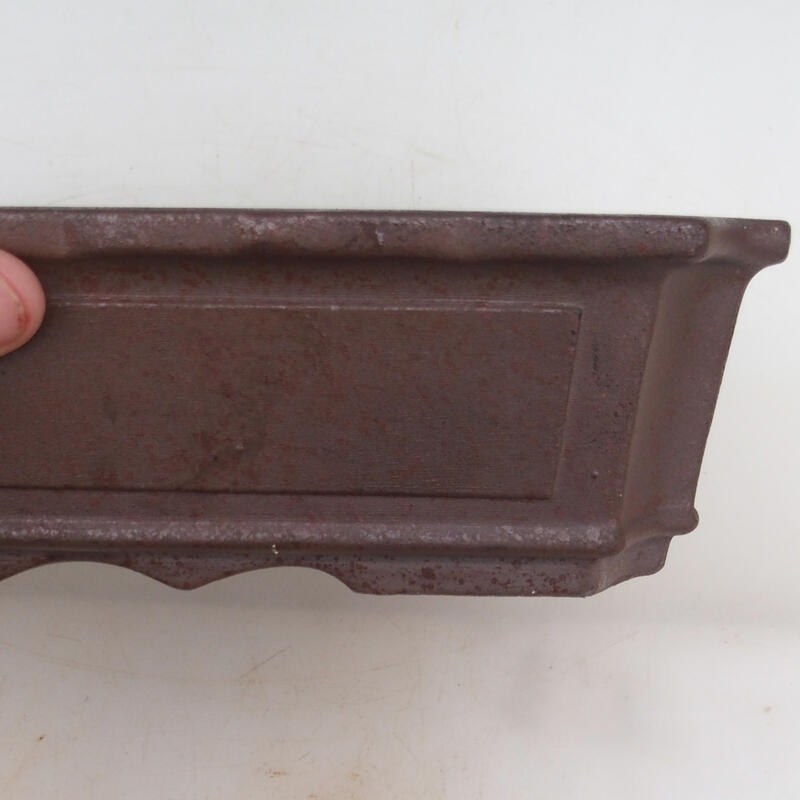 Bonsai bowl 32 x 23 x 7 cm, natural color