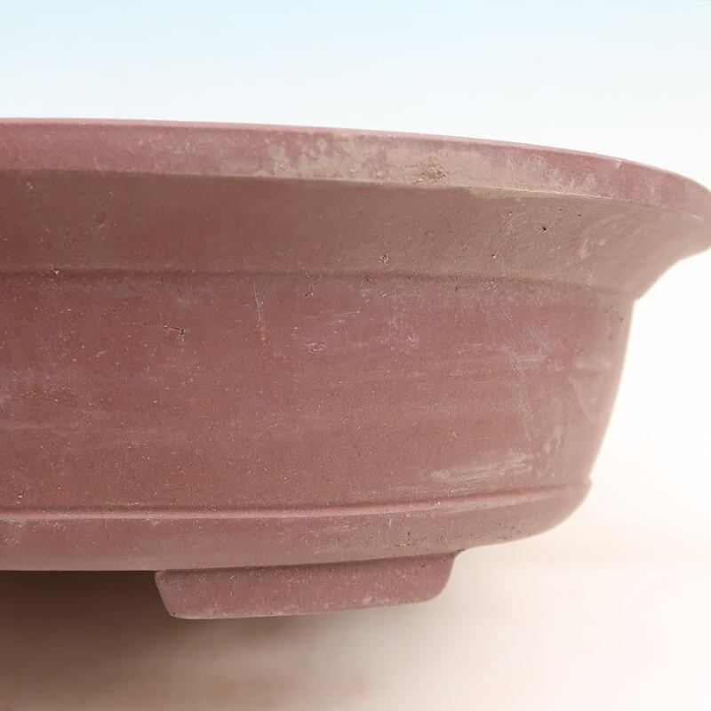 Bonsai bowl 40 x 32 x 10.5 cm, color brown