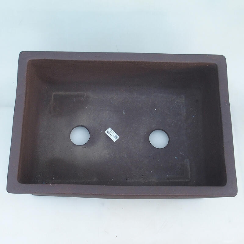 Bonsai bowl 49.5 x 34 x 18 cm, color brown - pallet transport only