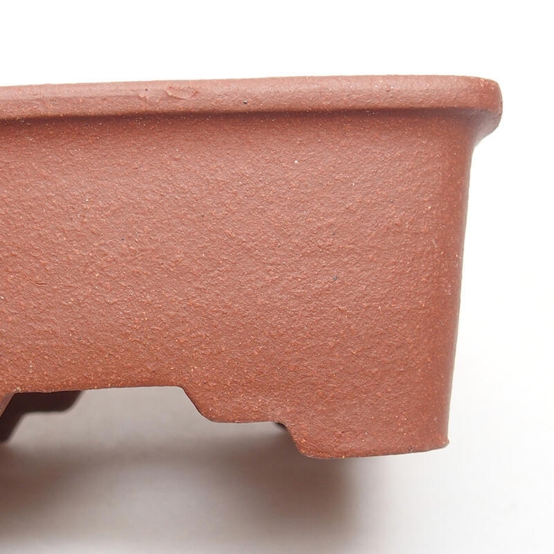 Bonsai bowl 9 x 7 x 4 cm, brick color