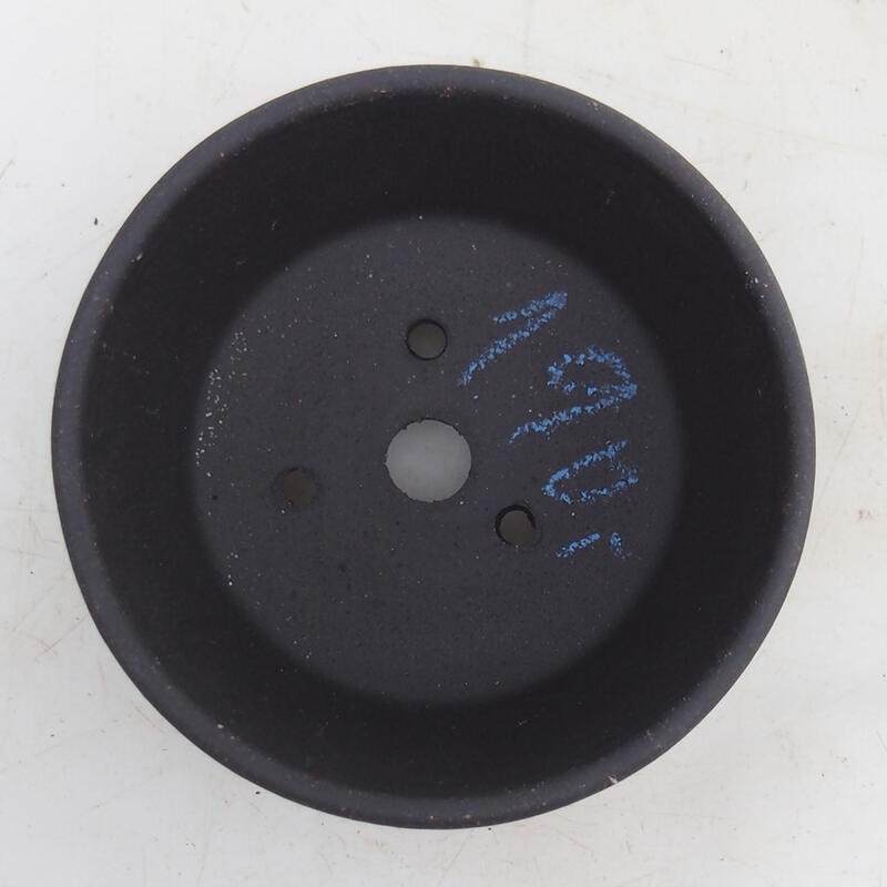 Bonsai bowl 9 x 9 x 4.5 cm, color black