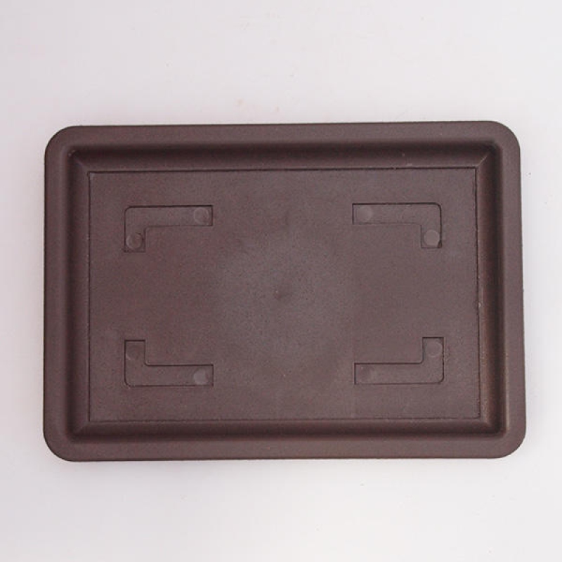 Bonsai tray PP-2vacl Brown