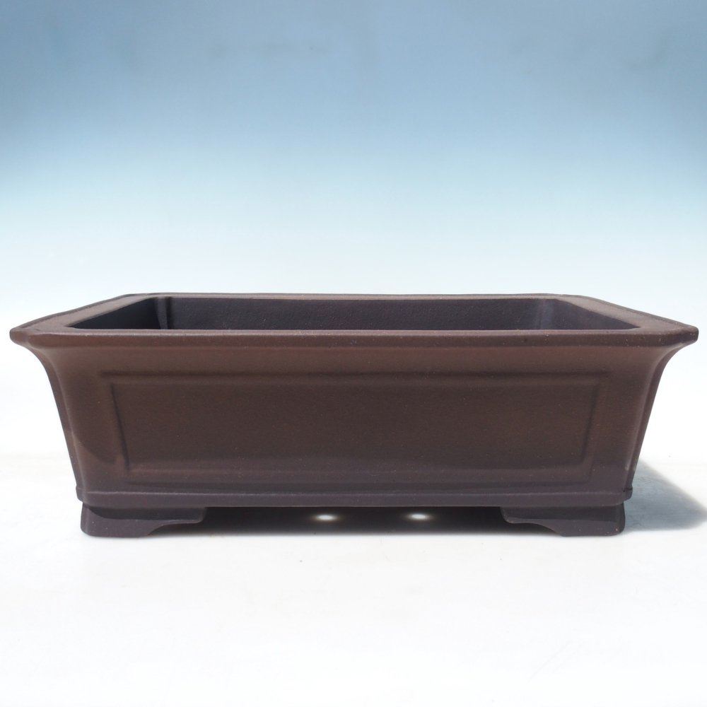 Bowl 41 x 32 x 14 cm brown - PERSONAL COLLECTION OR PALLET TRANSPORT ONLY