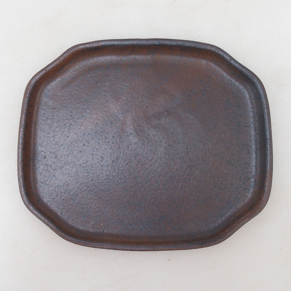 Bonsai bowl + saucer H32 - brown