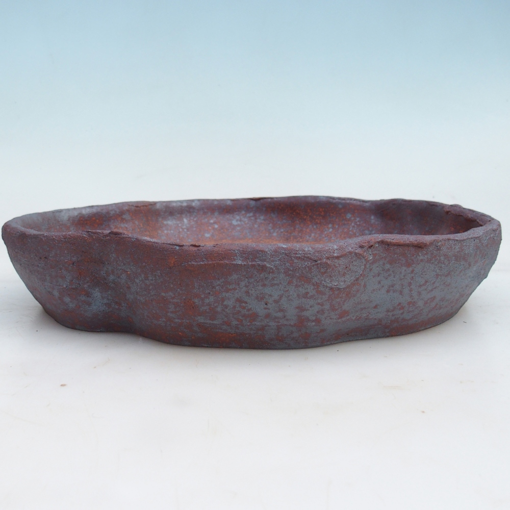 Bonsai bowl 32 x 32 x 5,5 cm , colour brown