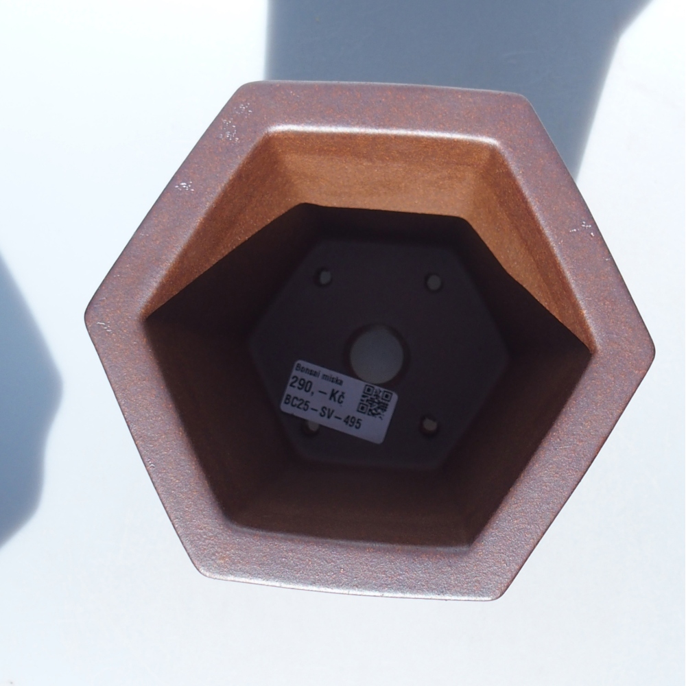 Bowl 15,5 x 14 x 14,5 cm brown