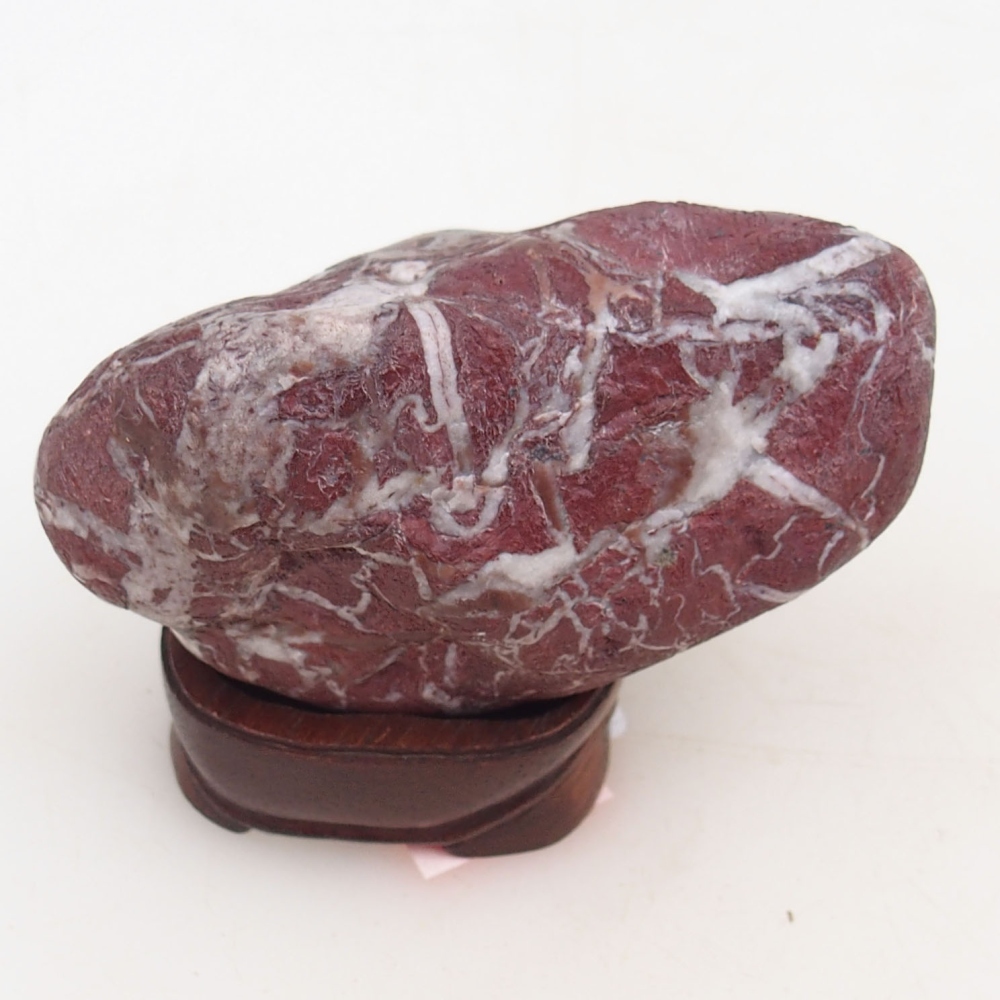 Suiseki - Stone with DAI (wooden pad)