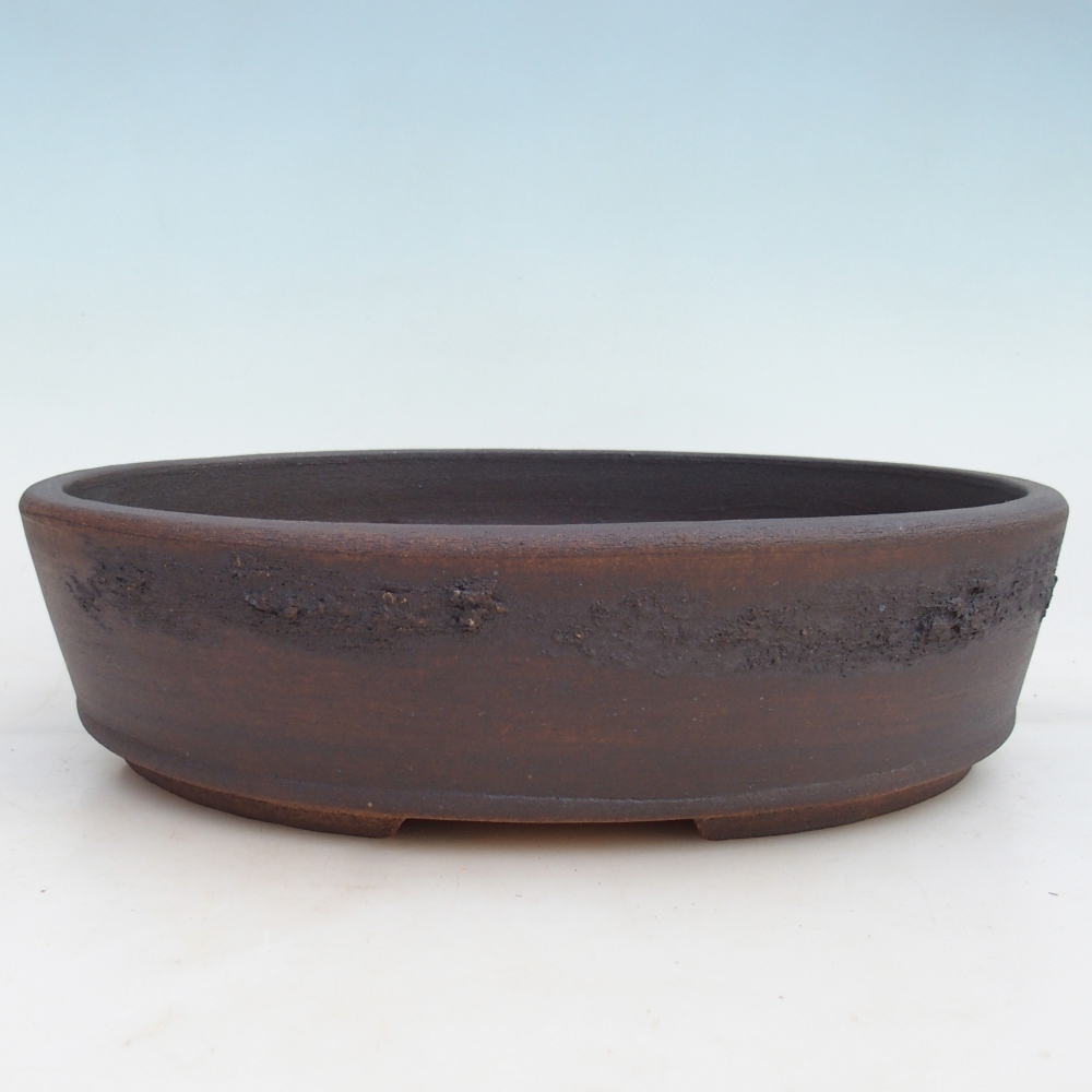 Bonsai bowl 33 x 26 x 9 cm , colour brown