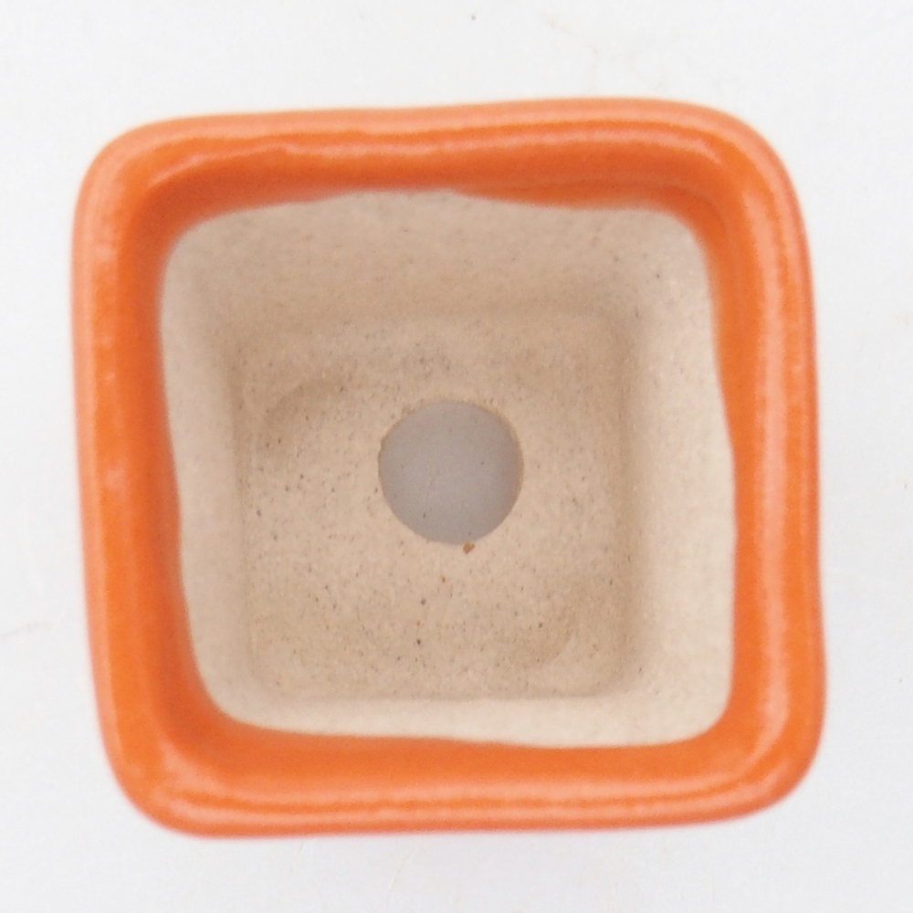 Mini bonsai bowl 2,5 x 2,5 x 2,5 cm, orange