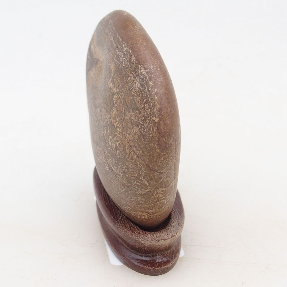 Suiseki - Stone with DAI (wooden pad)