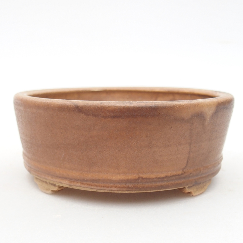 Ceramic bonsai bowl 9 x 9 x 3,5 cm, color pink