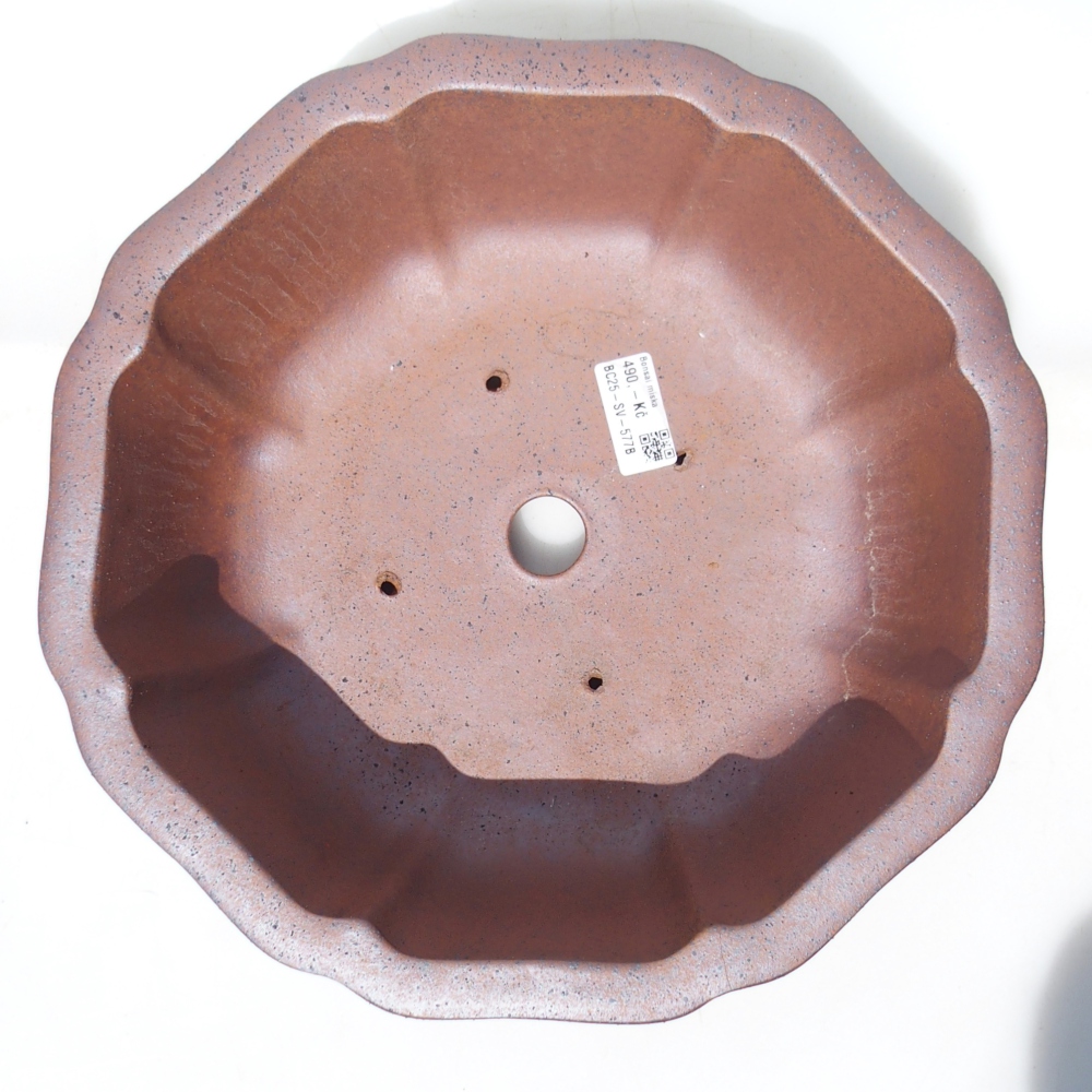 Bowl 30 x 30 x 11 cm brown