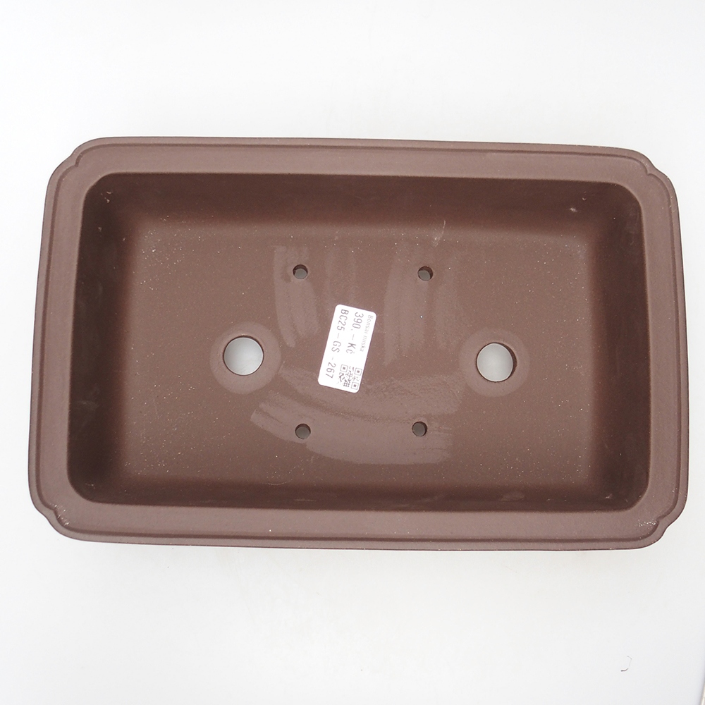 Bowl 28 x 18 x 7,5 cm brown