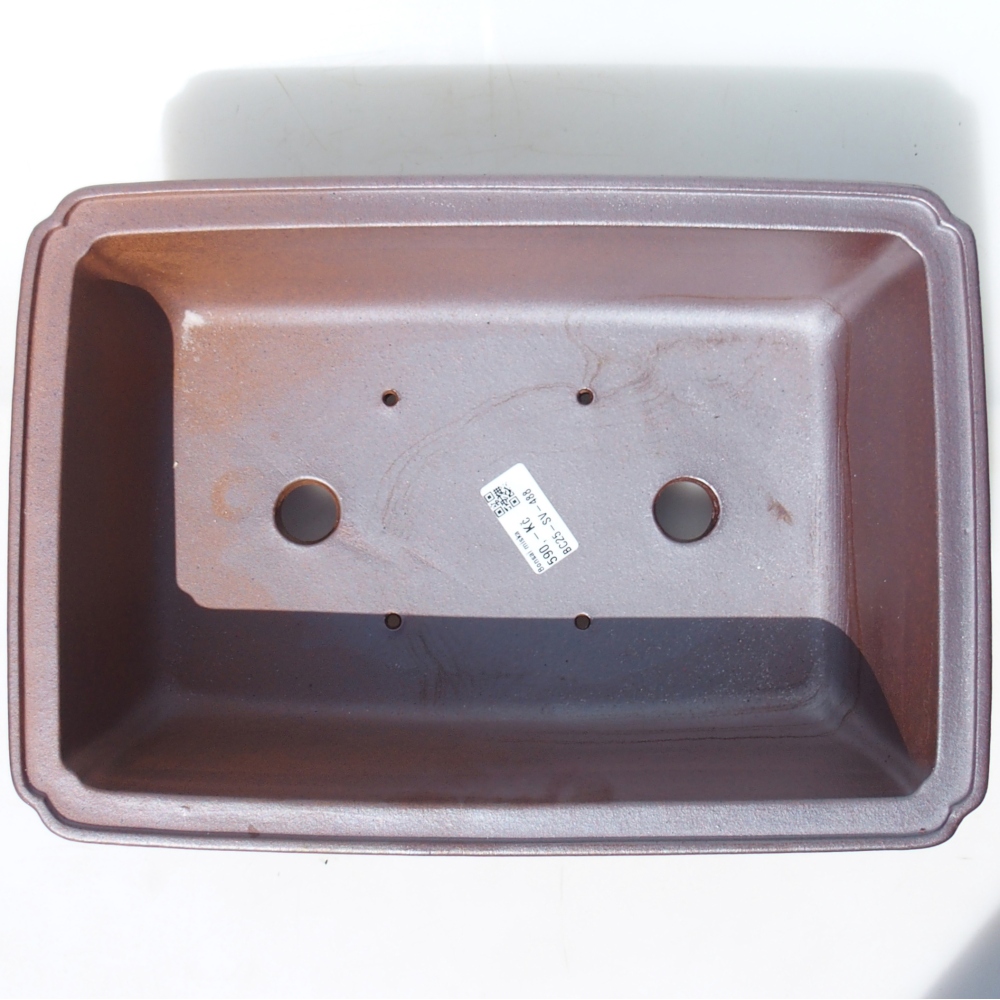 Bowl 33,5 x 23 x 11 cm brown