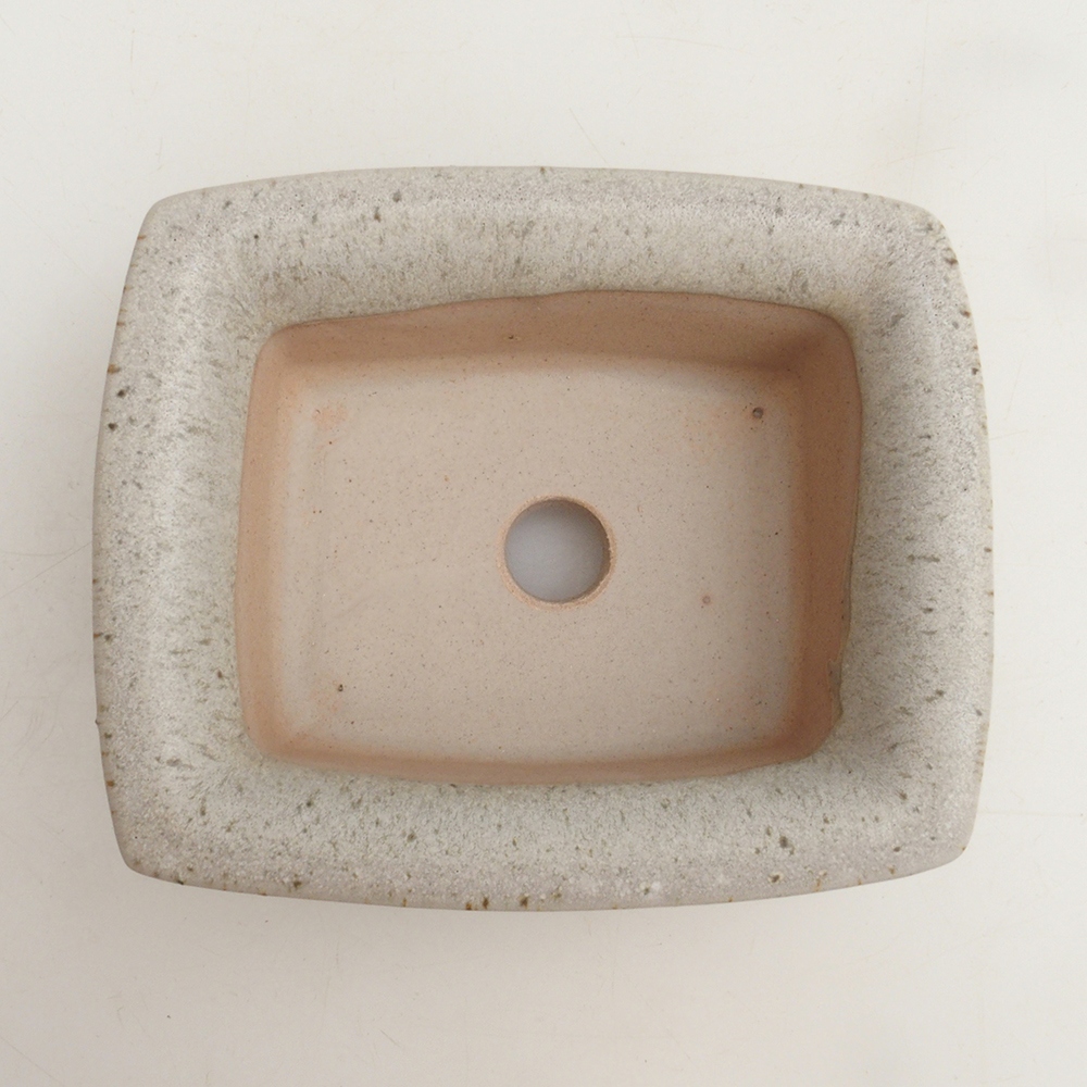 Bonsai bowl H11 - 11.5 x 10 x 4 cm. - beige