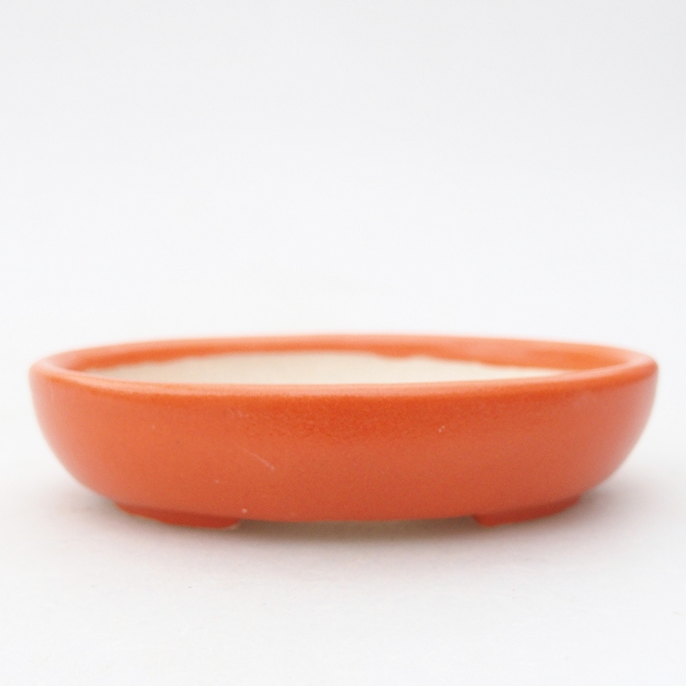 Mini bonsai bowl 7,5 x 6 x 2 cm, orange