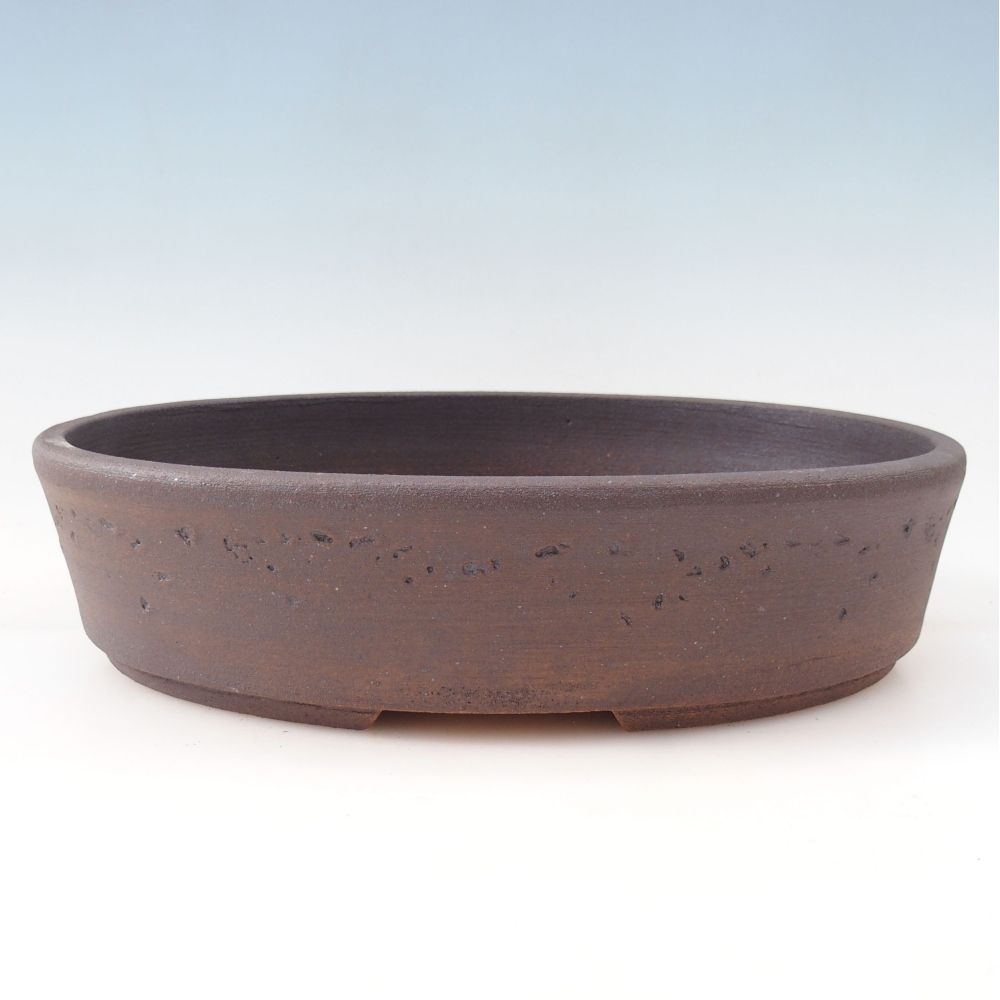 Bonsai bowl 31,5 x 25 x 8 cm , colour brown