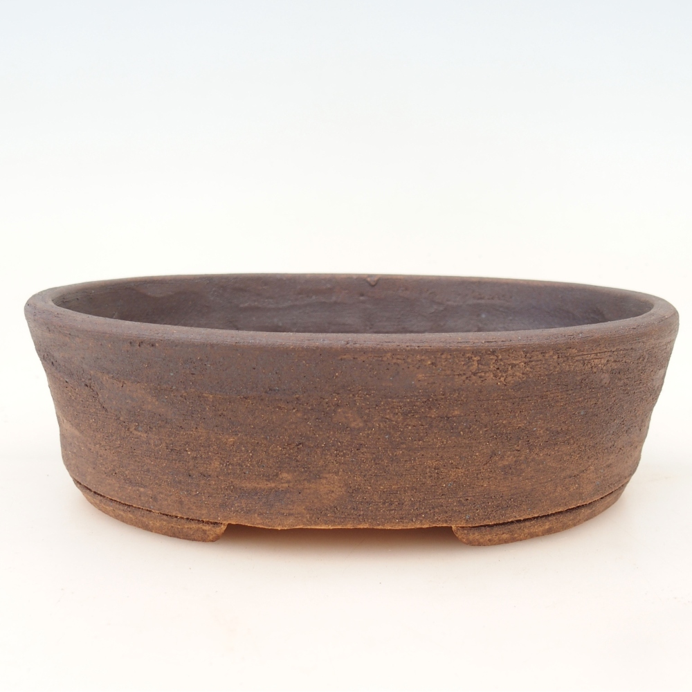 Bonsai bowl 19,5 x 16 x 6 cm , colour brown