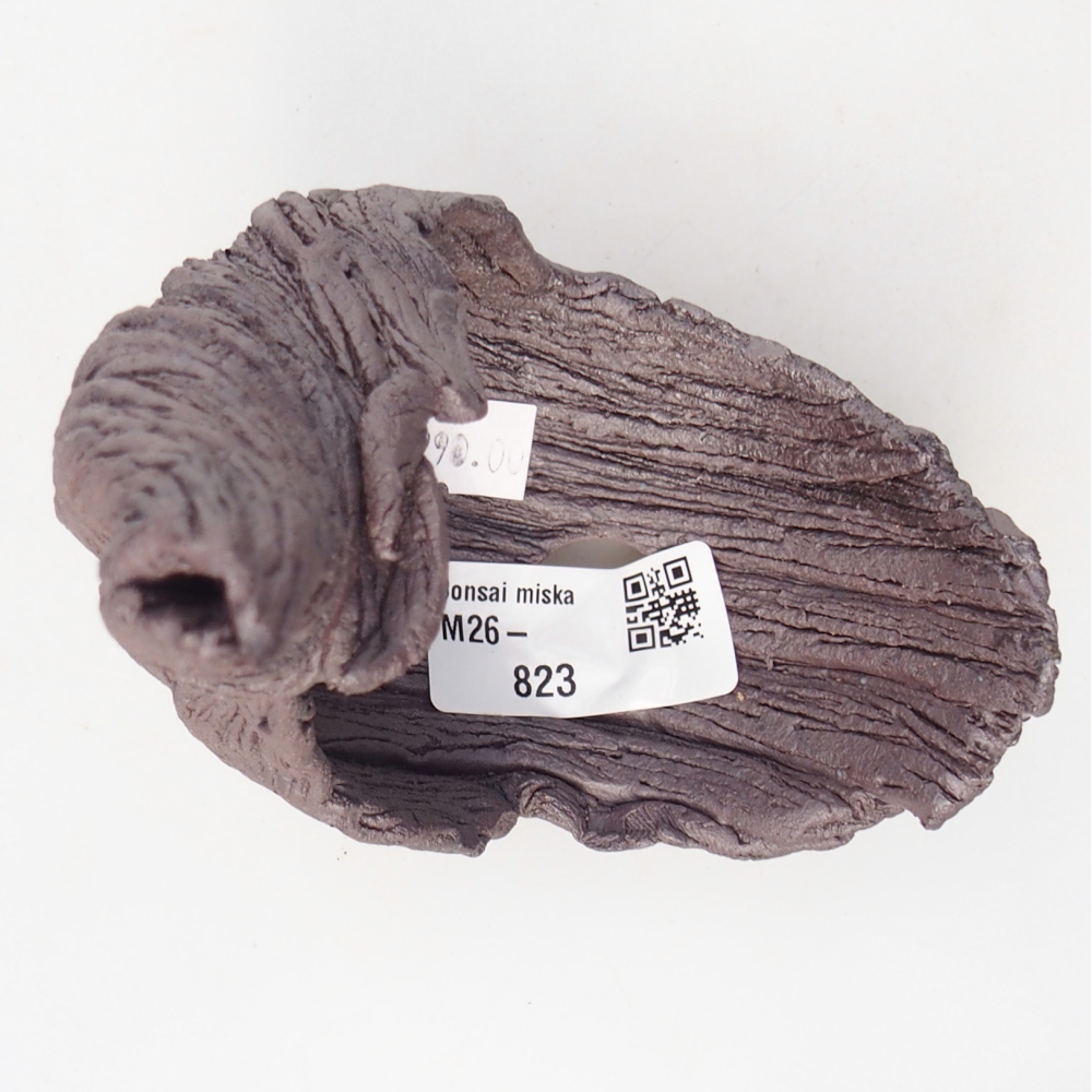 Ceramic Shell 10 x 7,5 x 14,5 cm , metallic colour